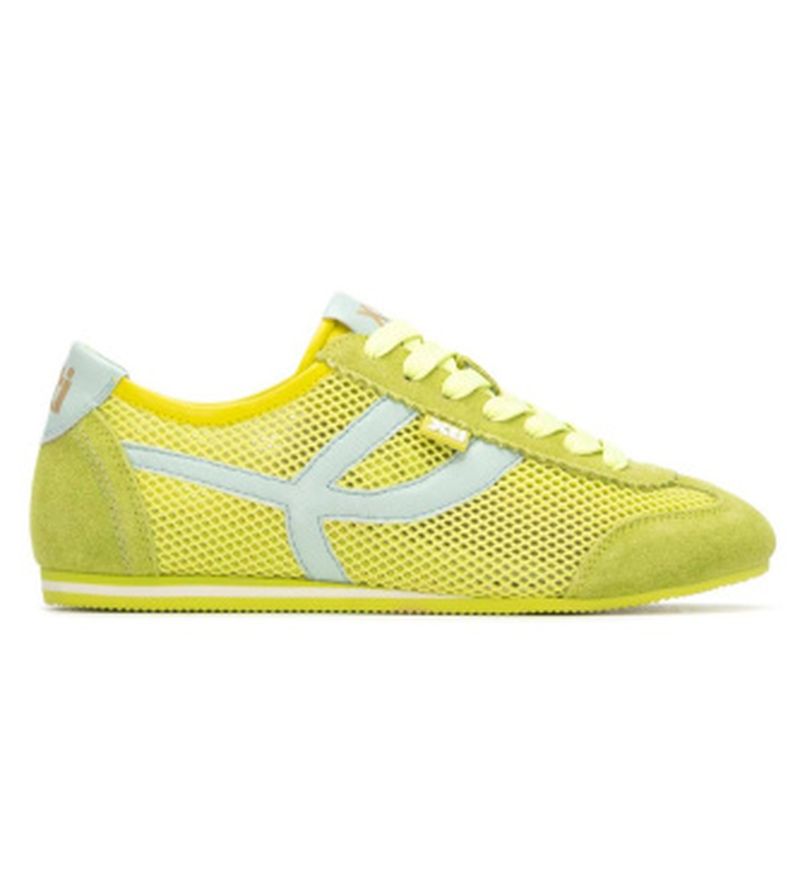 Para mujer. 14522912-PISTACHO Zapatillas 145229 (37), Plano, Cordones, Casual