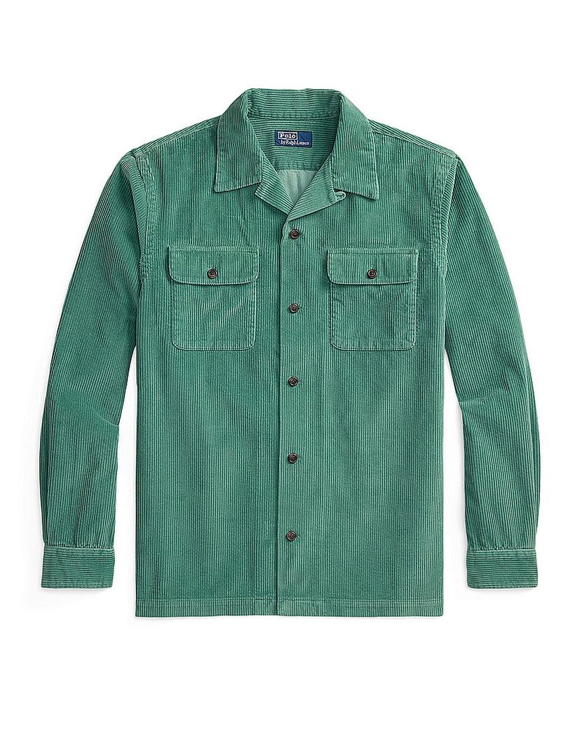 POLO Cord Overshirt grün XXL herren