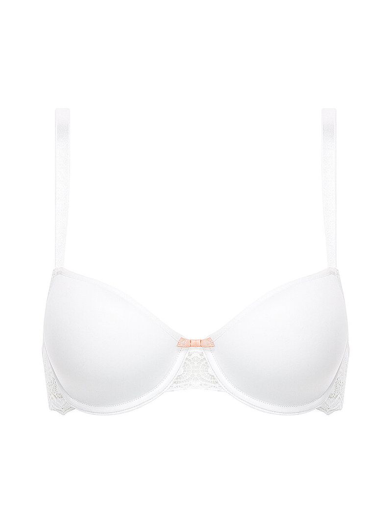 Sujetador camiseta con copa de memory foam Georgia blanco blanco 70D