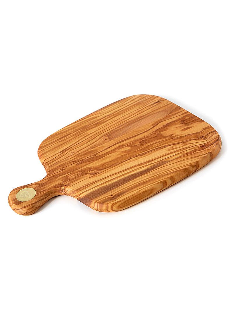 Tagliere in legno d'olivo 29x20cm marrone