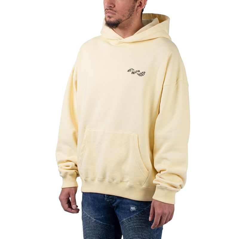 Oversized Bold Methamorphosis Hoodie Butter L Herren