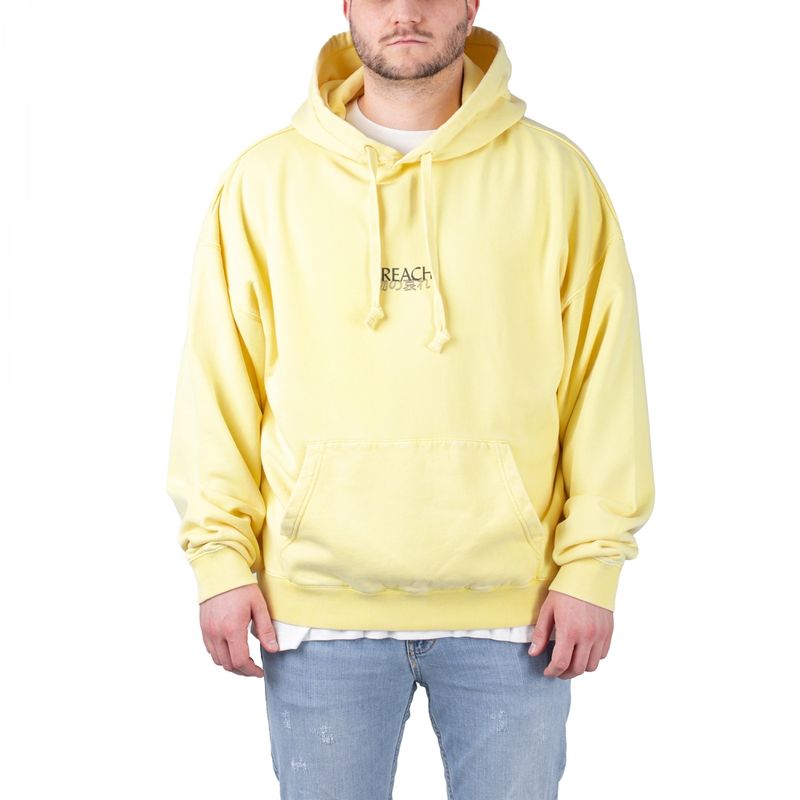 Oversized MNA Logo Hoodie Yellow S Herren