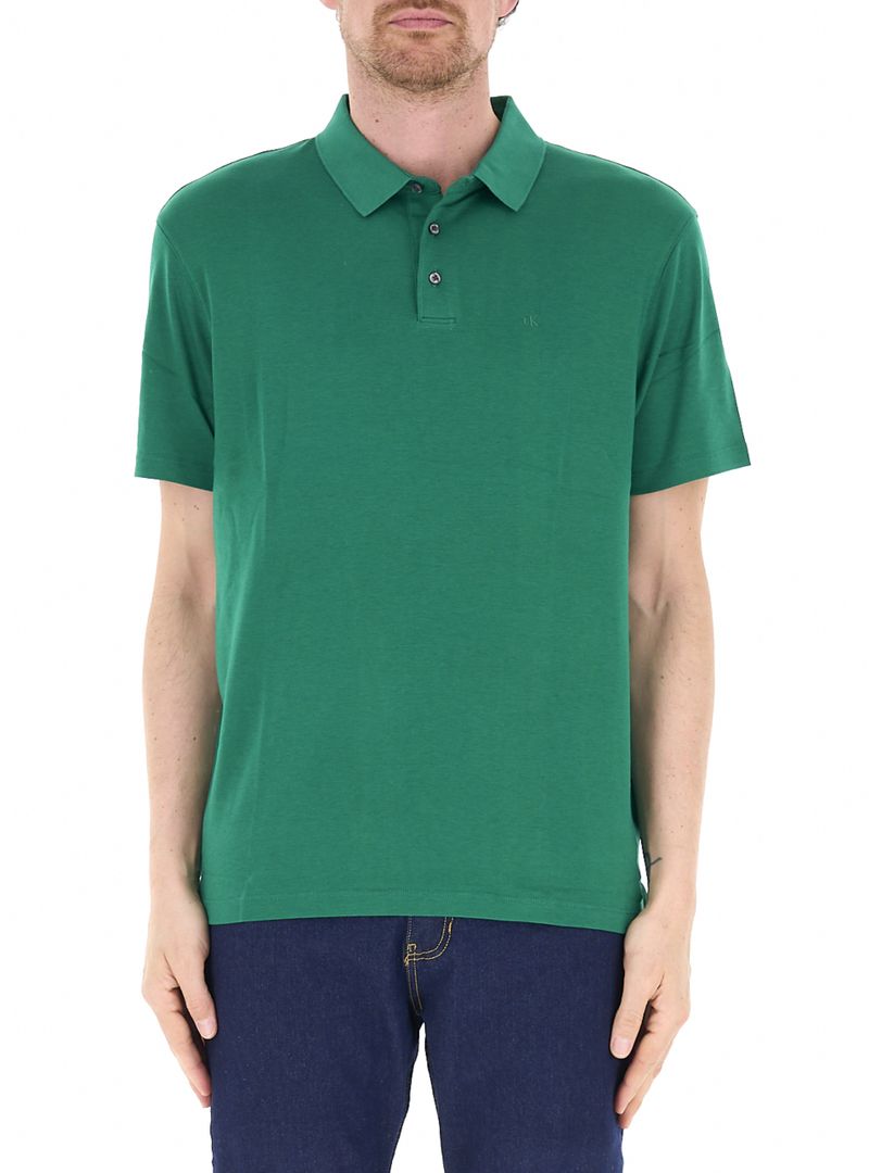 Polo maniche corte VERDE