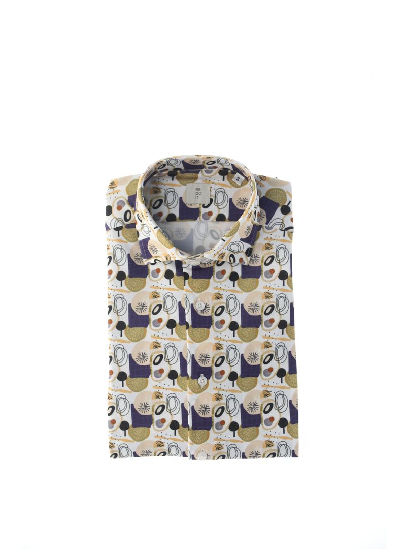 Camicia in fantasia MULTICOLOR XXL
