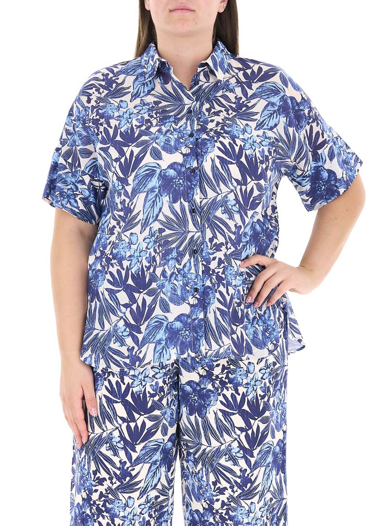 Camicia maniche corte BLU 45