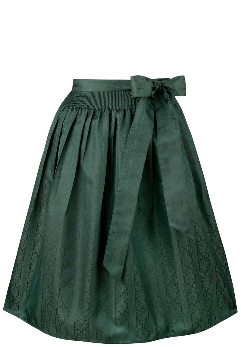 Dirndlschürze Corinna (tanne, Gr. 3 (46-50)) von für Damen, Dirndlschürzen, 100% Polyester
