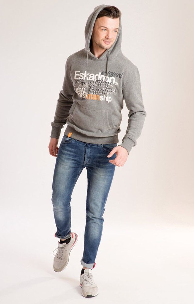 Eskadron Herren Hoodie KUNZ grey M