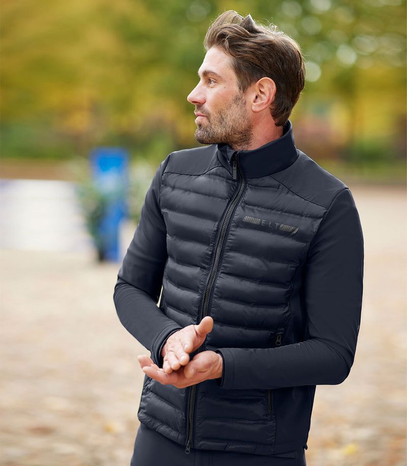 Herren Softshell-Mix Jacke MISSOURI, tiefblau M
