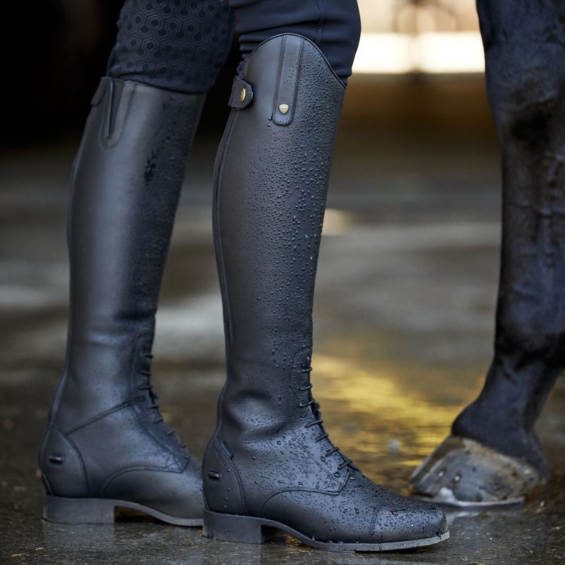 Damen Reitstiefel HERITAGE CONTOUR II H²O, black 38 SM