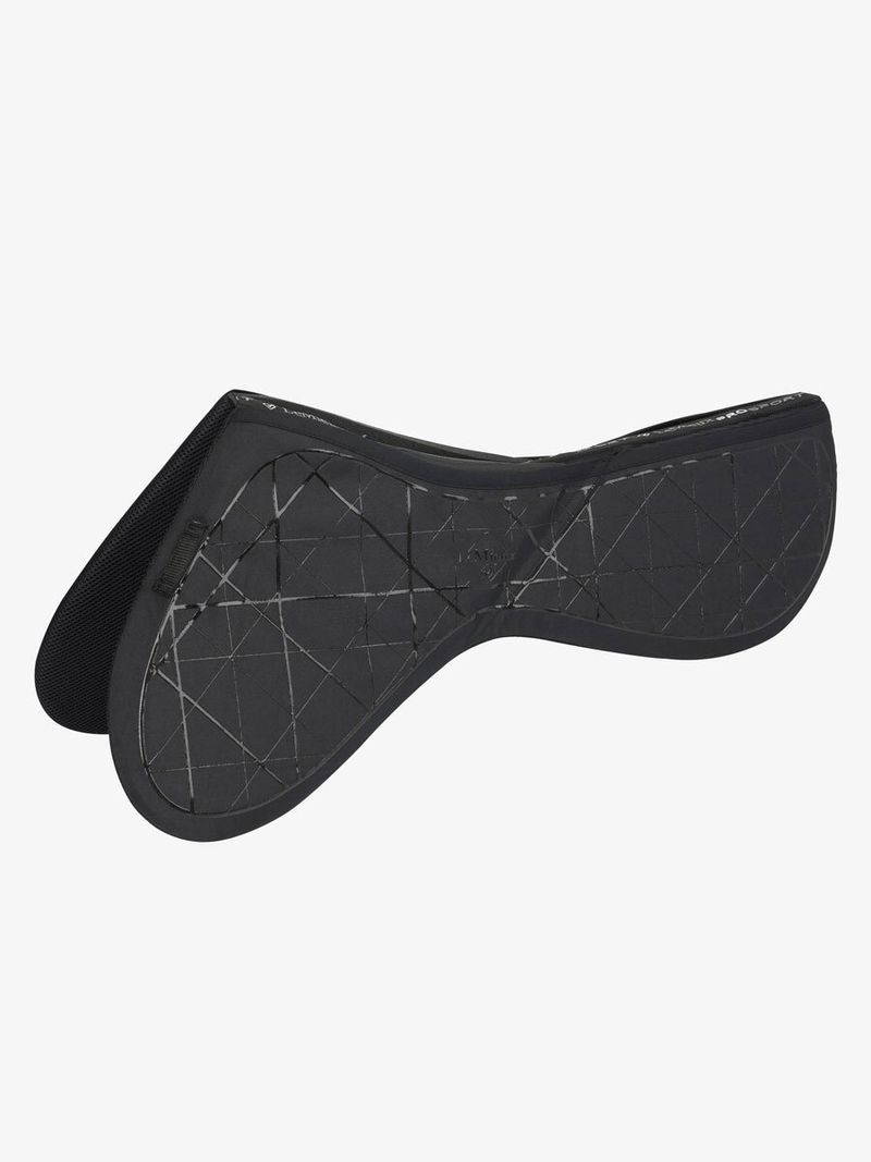 Sattelpad Matrix Support Euro Jump Half Pad, L, black, VS