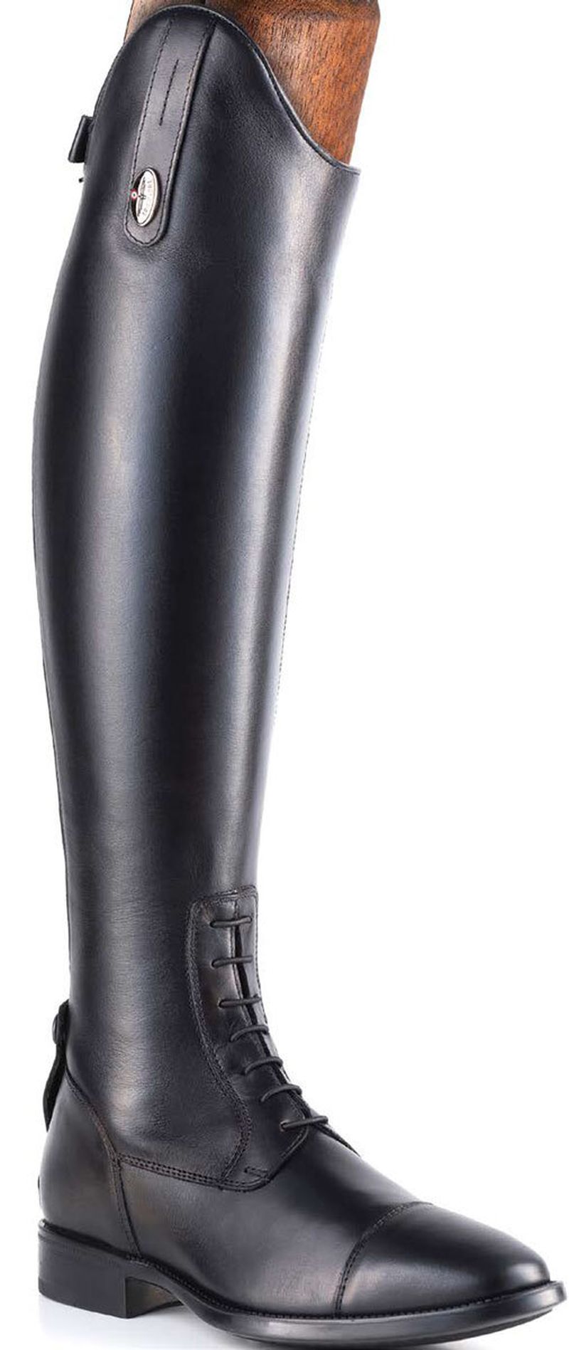 DeNiro Tricolore Reitstiefel AMABILE PRO 02, smooth black 41 46/40,2