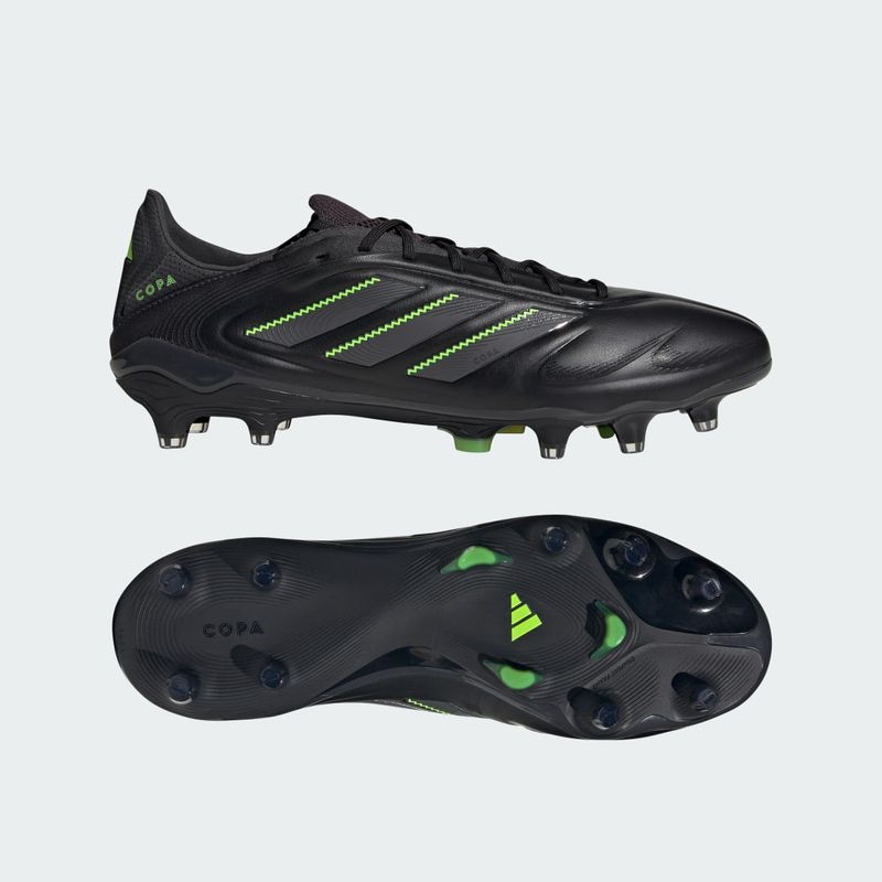 Scarpe da calcio Copa Pure 3 Elite per terreni compatti 36 Core Black / Dgh Solid Grey / Lucid Lemon