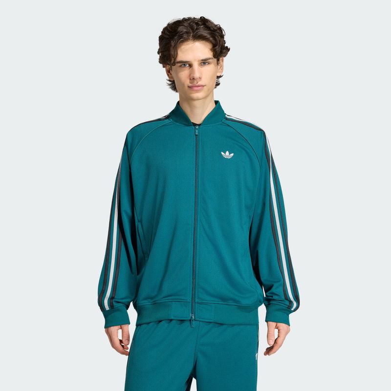 TRACK TOP SST ADICOLOR CLASSICS MESH XL Rich Green