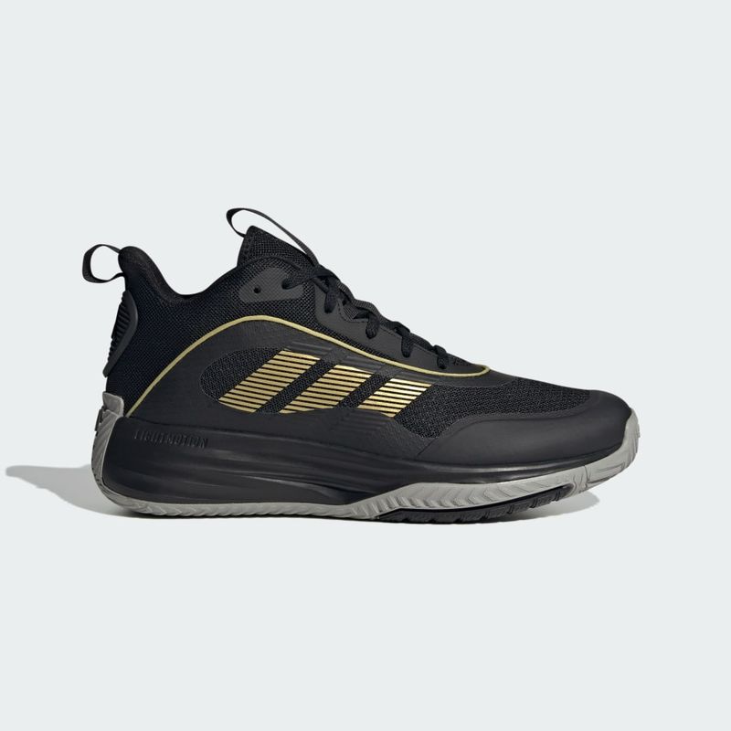 Scarpe Own the Game 3 50 2/3 Core Black / Gold Metallic / Mgh Solid Grey