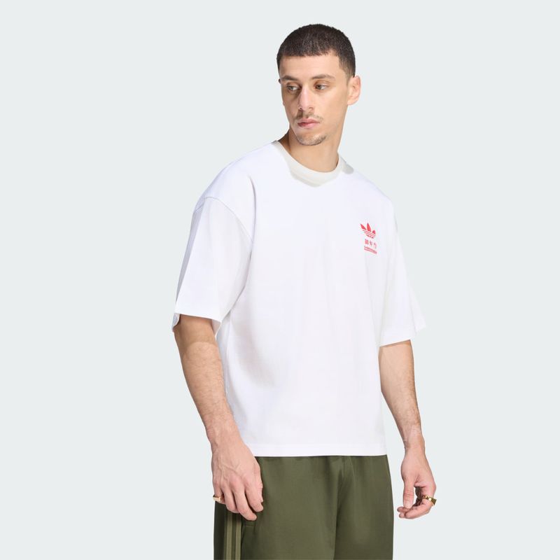 JAPANESE BENTO BOX GRAPHICE OVERSIZED TEE M White