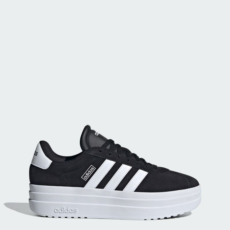 Scarpe VL Court Bold 42 Core Black / Cloud White / Cloud White