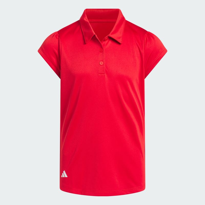 POLO PERFORMANCE SHORT SLEEVE 7-8A Collegiate Red