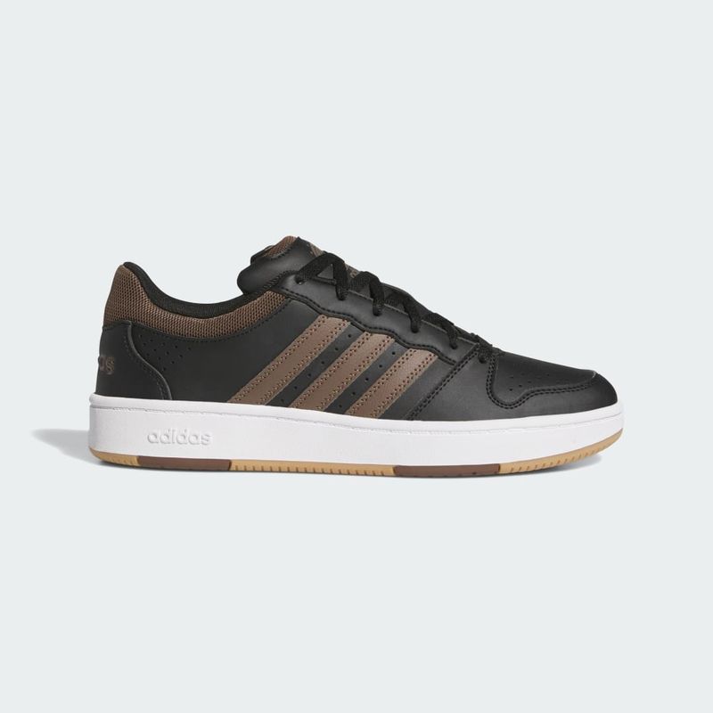 Scarpe HOOPS CLASSIC 40 2/3 Core Black / Earth Strata / Cloud White