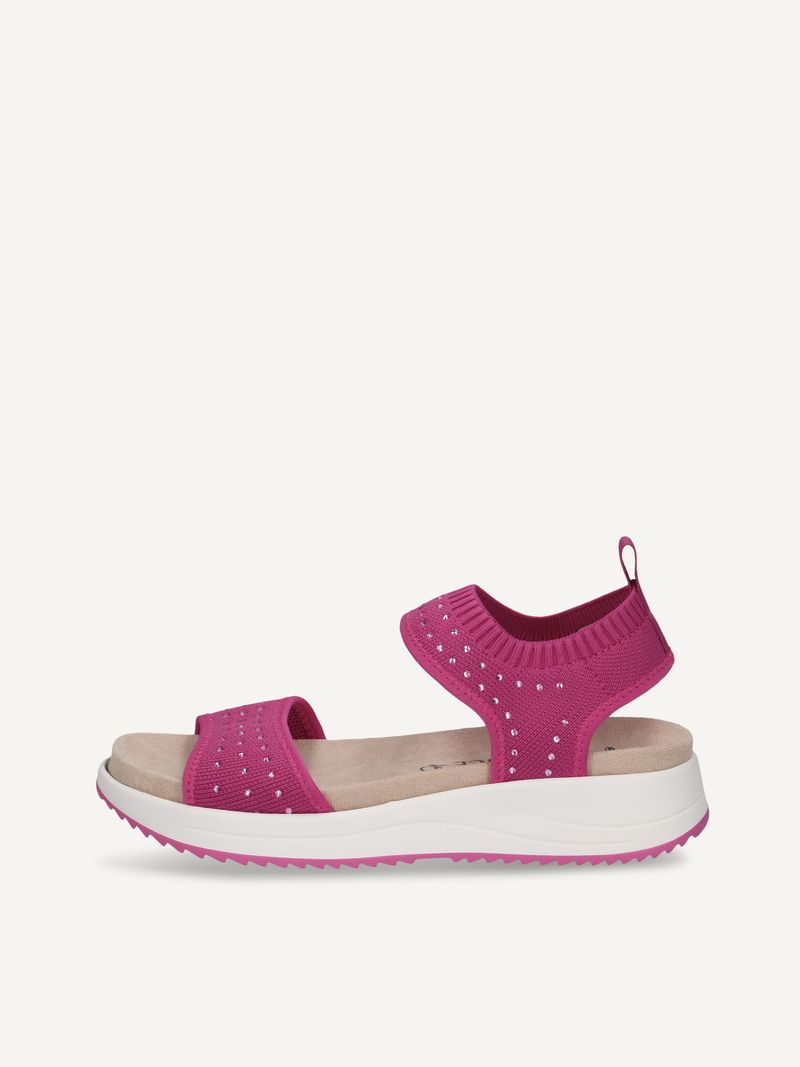 CAPRICE Sandal, , made of Textiles without heel, Size 36