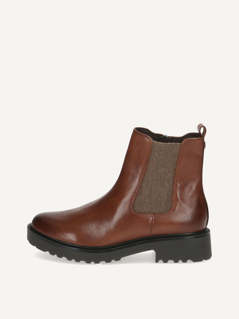 CAPRICE Bootie, , made of Leather without heel, Size 39