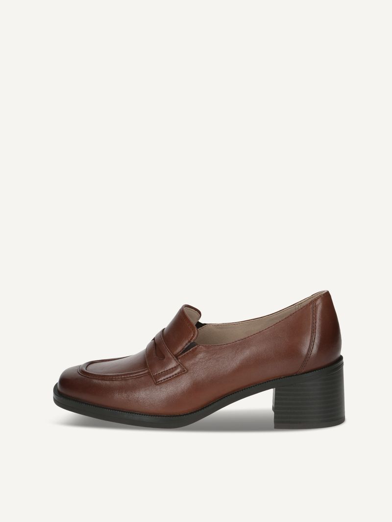 CAPRICE Trotteur, , made of Leather with Block heel, Size 40