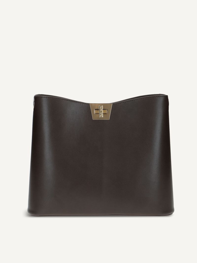 CAPRICE Handbag, , made of Leather and textile, Size 1