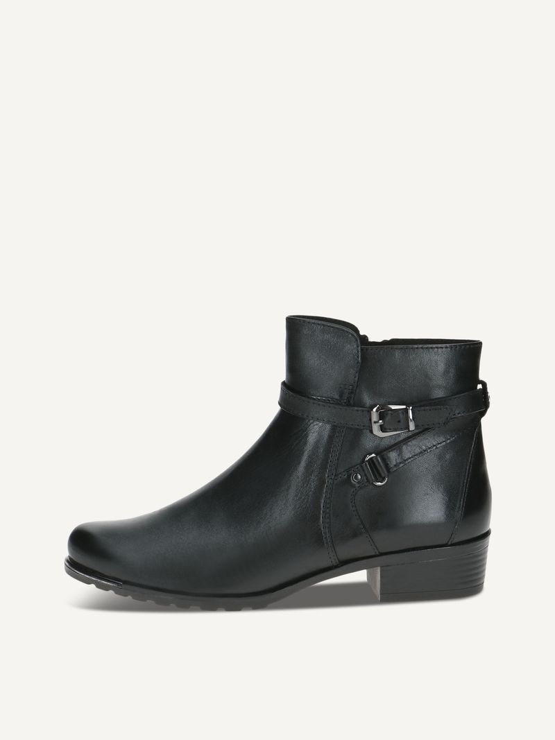 CAPRICE Bootie, , made of Leather with Block heel, Size 40.5