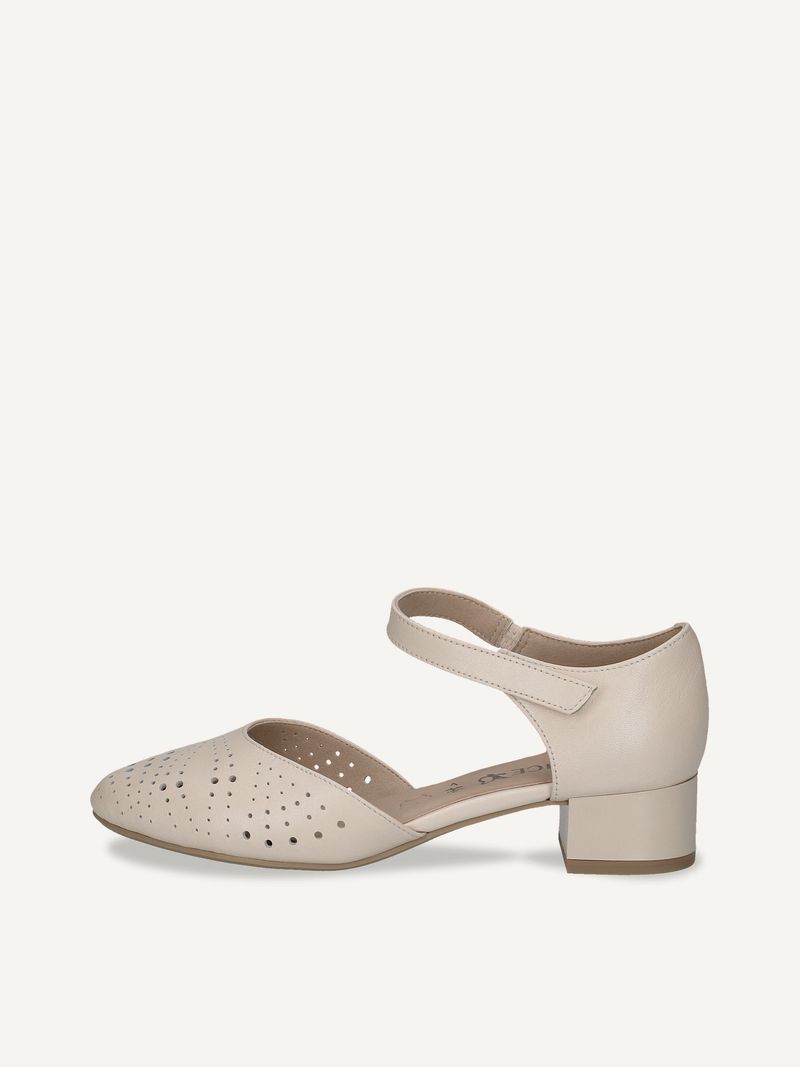 CAPRICE Pumps, , made of Leather with Block heel, Size 41