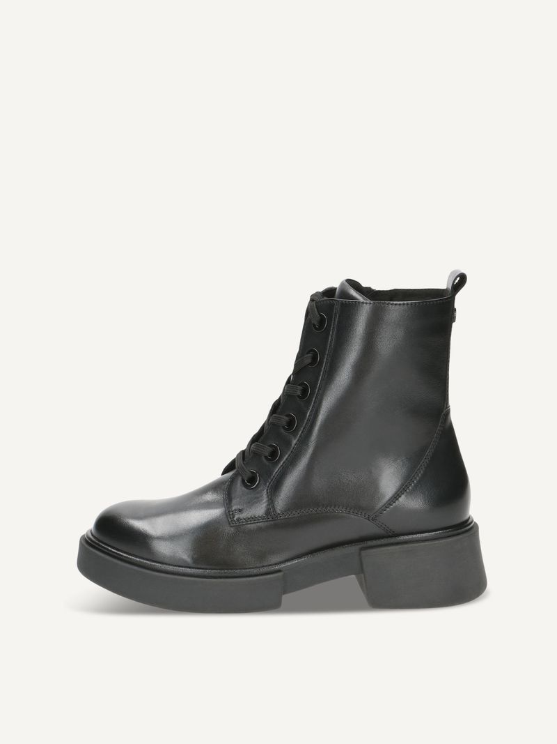 CAPRICE Bootie, , made of Leather with Block heel, Size 37