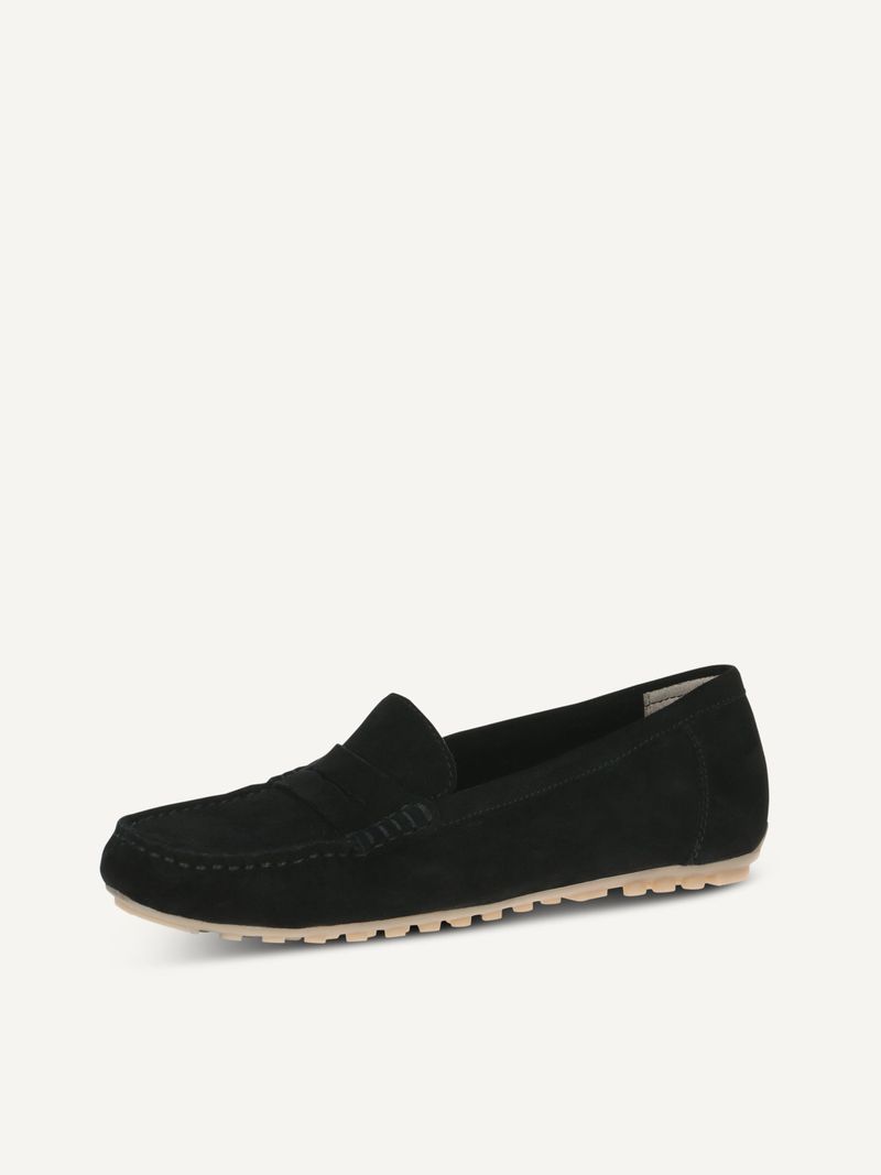 CAPRICE Moccasin, , made of Leather without heel, Size 37