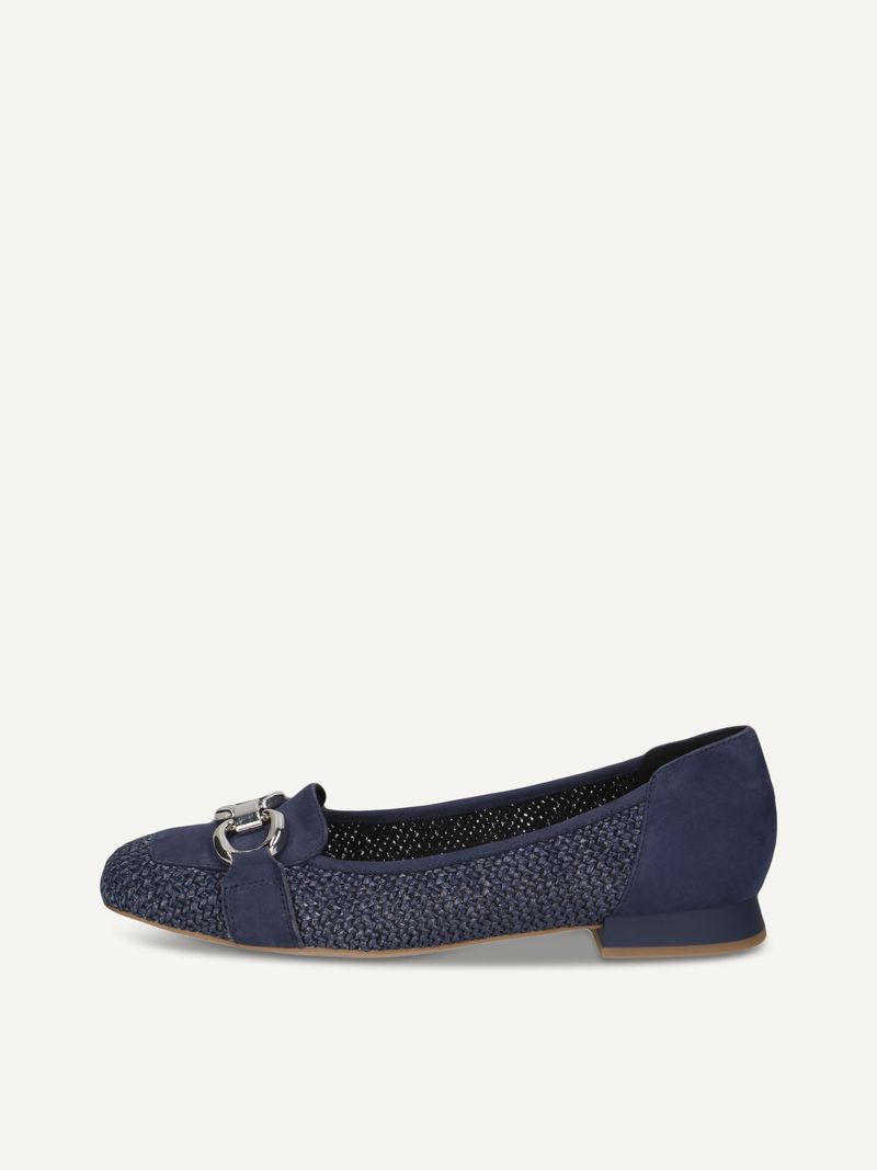 CAPRICE Slipper, , made of Leather and synthetic with Trapeze heel, Size 38