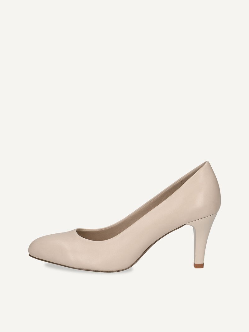 CAPRICE Pumps, , made of Leather with Funnel heel, Size 40