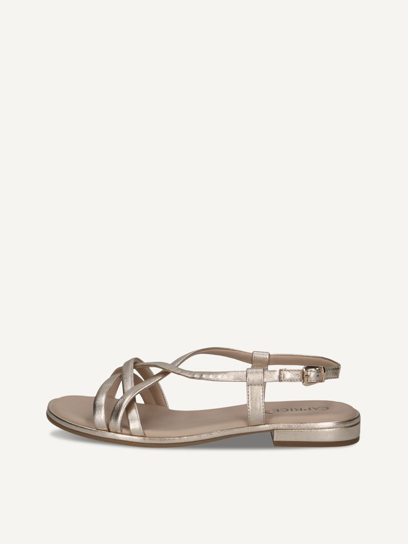 CAPRICE Sandal, , made of Leather with Block heel, Size 39