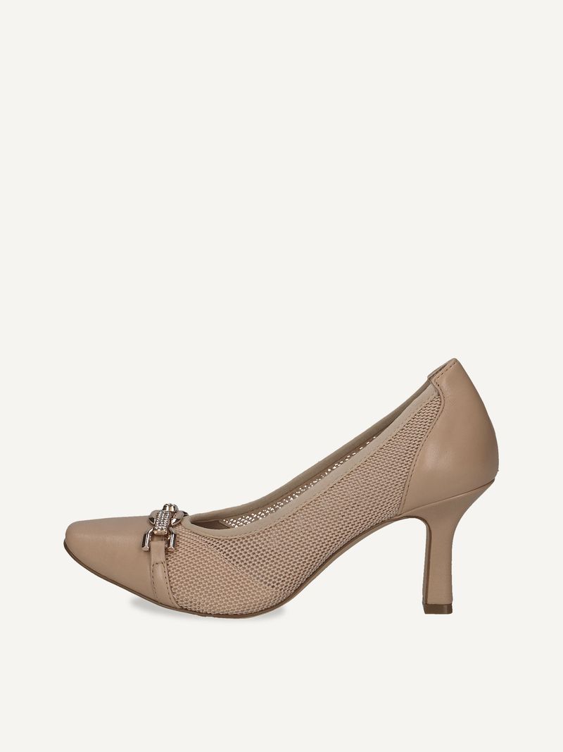 CAPRICE Pumps, , made of Leather and synthetic with Stiletto heel, Size 36