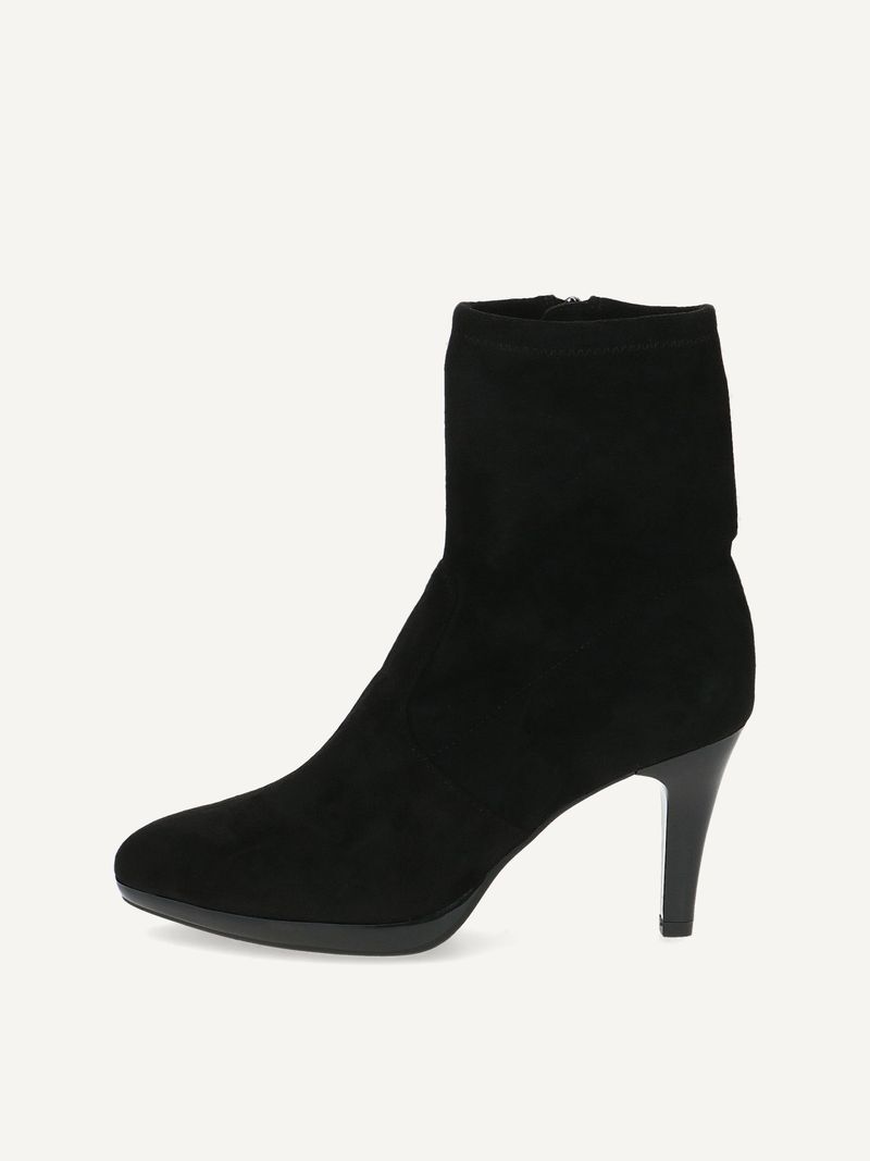 CAPRICE Bootie, , made of Textiles with Funnel heel, Size 36
