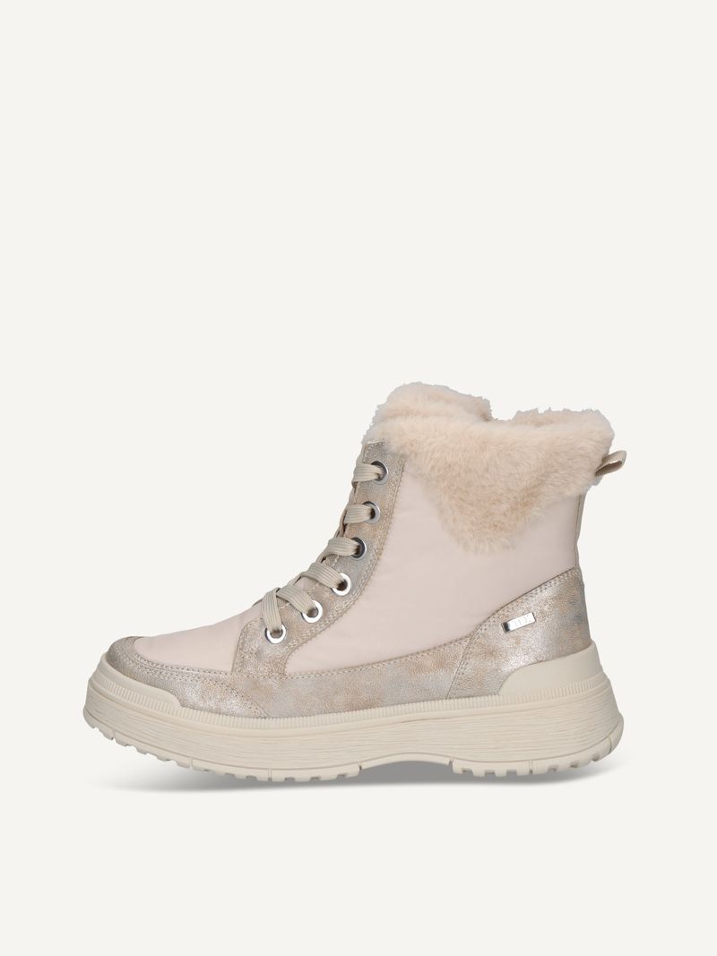 CAPRICE Bootie, , made of Textile and synthetic with Plateau heel, Size 36