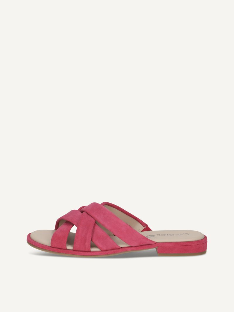 CAPRICE Mule, , made of Leather with Block heel, Size 41