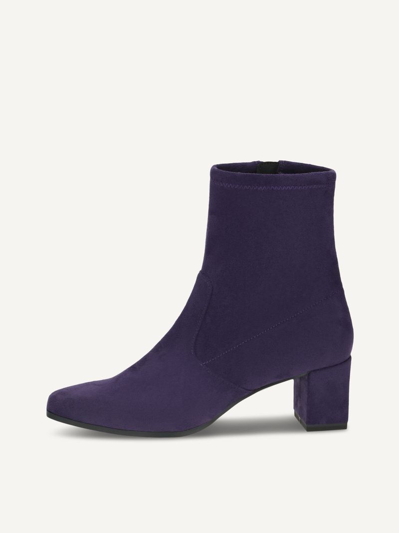CAPRICE Bootie, , made of Textiles with Block heel, Size 42