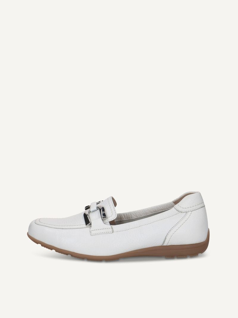 CAPRICE Moccasin, , made of Leather without heel, Size 38