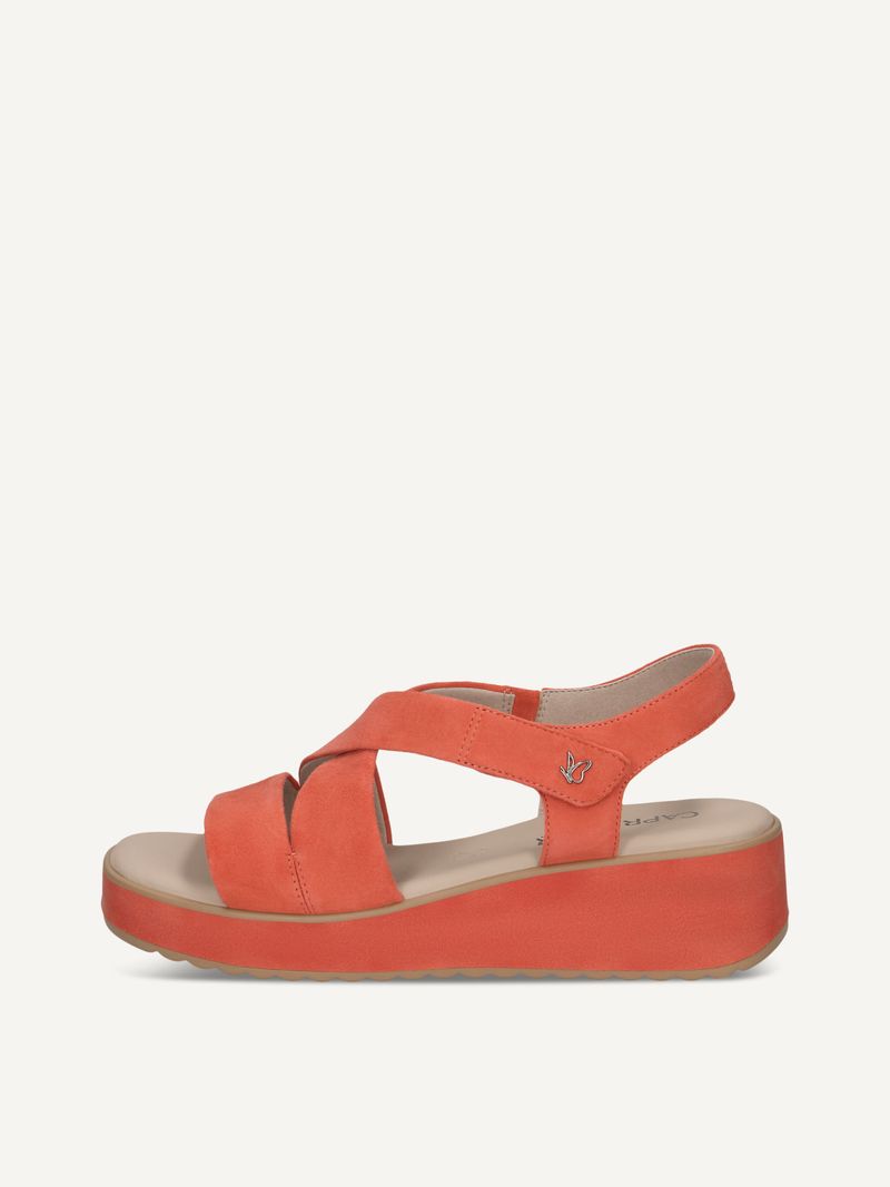 CAPRICE Sandal, , made of Leather with Wedge heel, Size 41