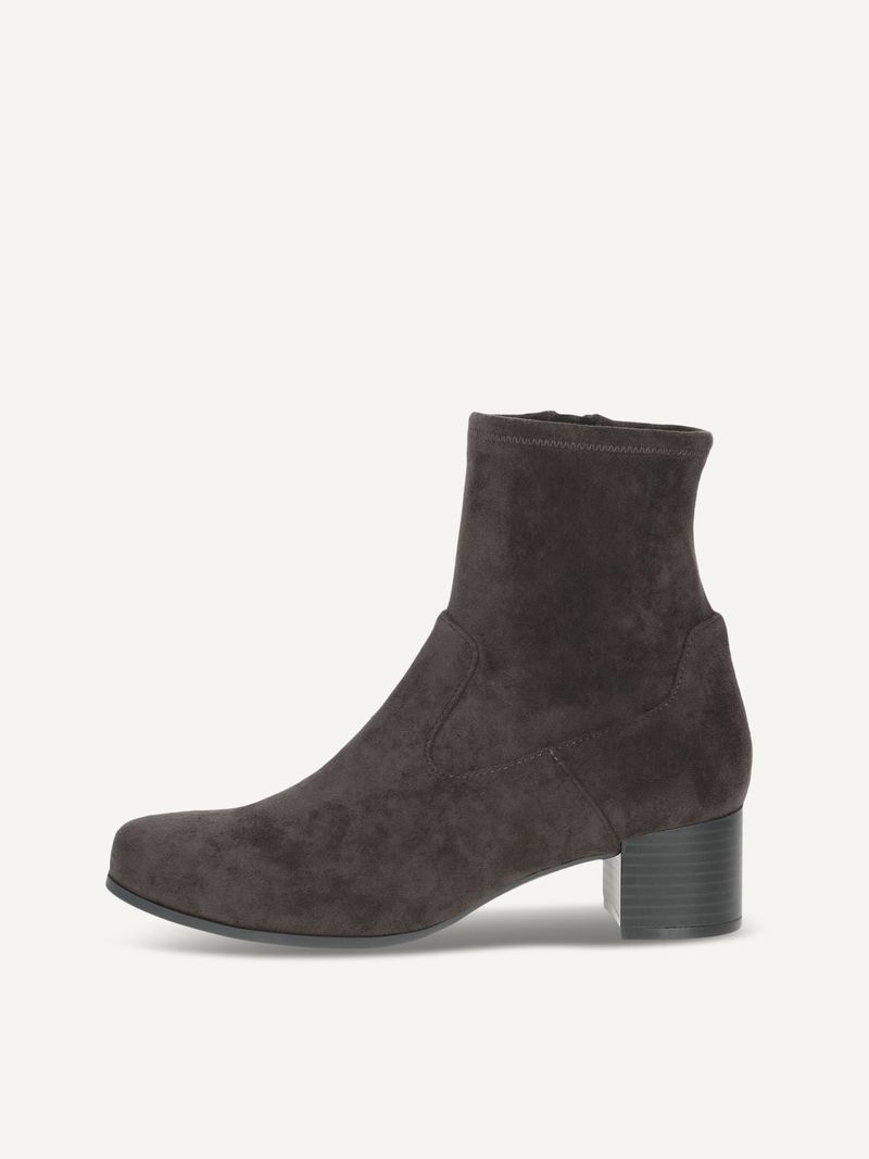CAPRICE Bootie, , made of Textiles with Block heel, Size 39