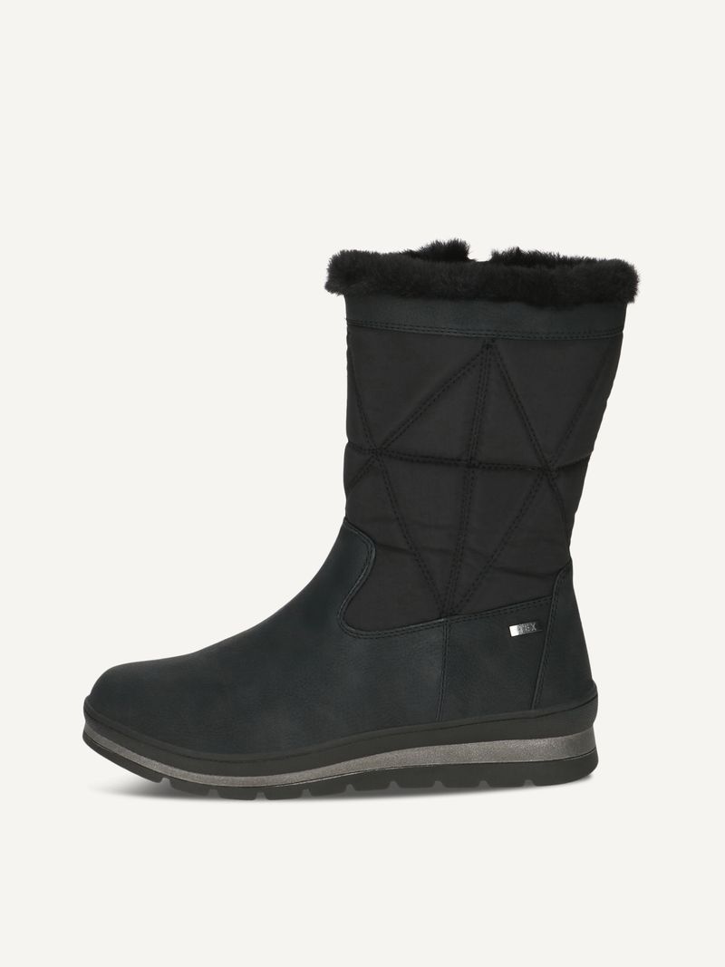 CAPRICE Bootie, , made of Textile and synthetic with Wedge heel, Size 40
