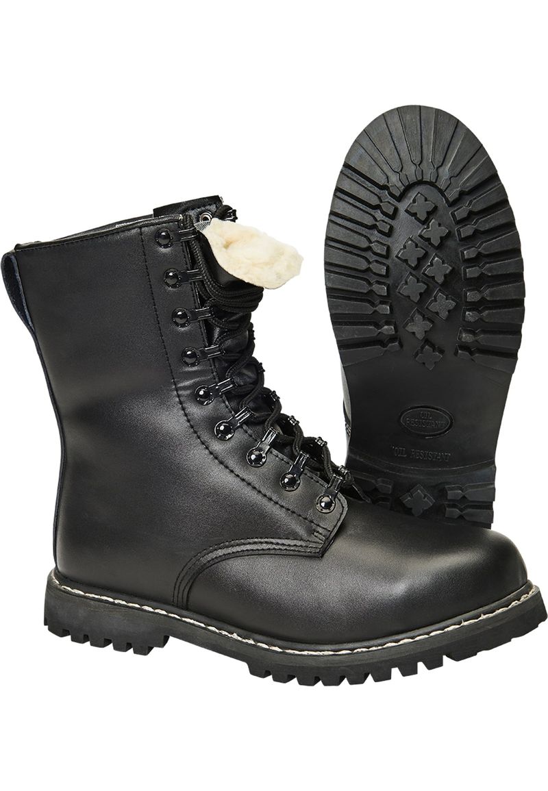 Brandit Botines con cordones negro
