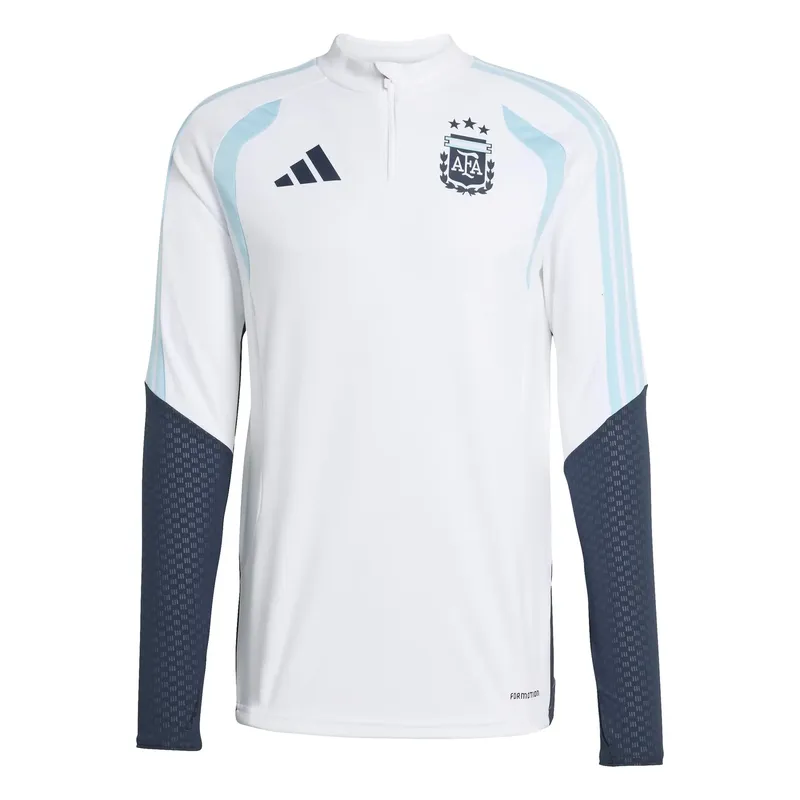 Argentinisches Trainingsoberteil Tiro Coupe du Monde 2026 - Blanc - male - Size: XS