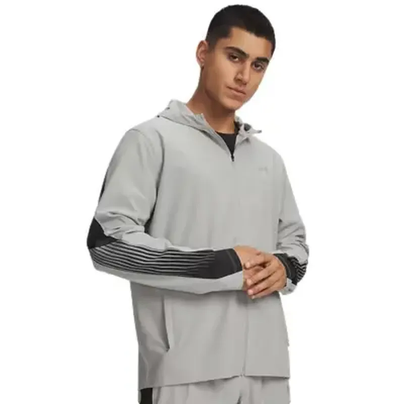 Windjacke Velociti Storm - Gris - male - Size: 3XL