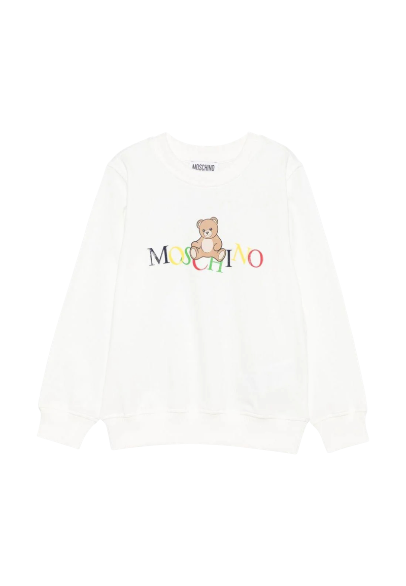 Felpa Bambino unisex HNF08V_BIANCO