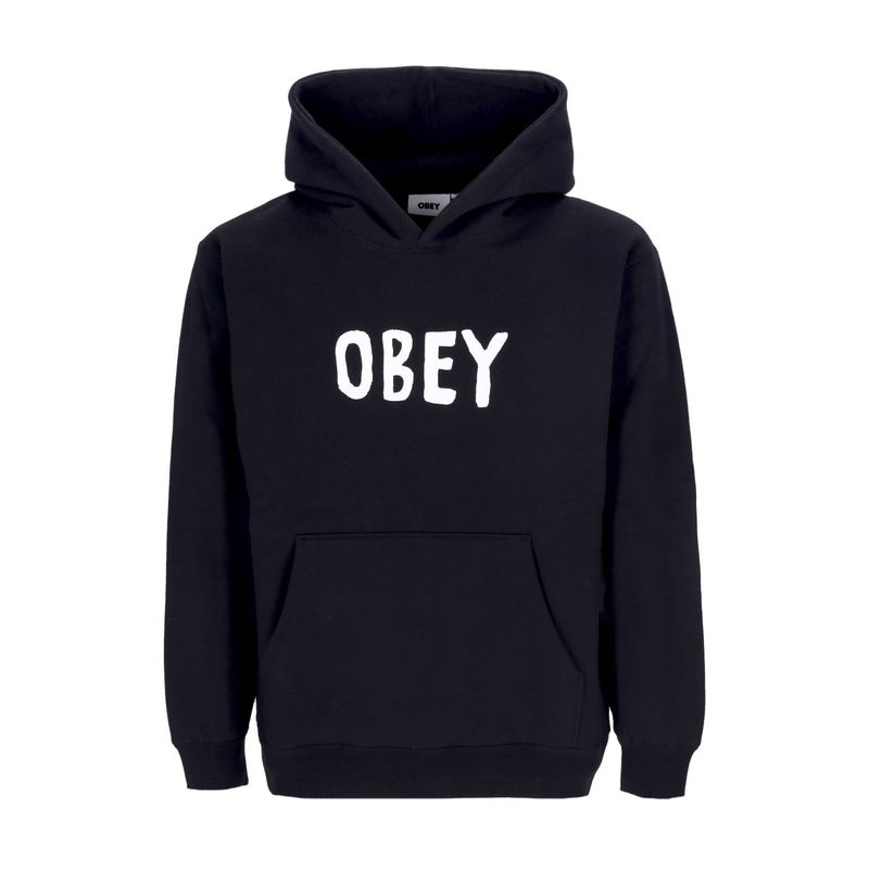 Felpa Cappuccio Uomo Og Type Extra Hooded Premium Fleece Black