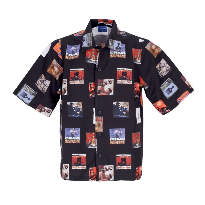 Camicia Manica Corta Uomo Covers Shirt Black