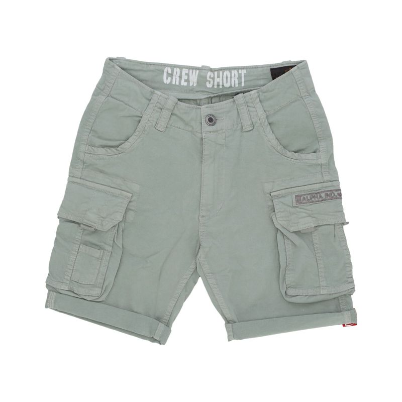 Pantalone Corto Uomo Crew Short Dusty Green