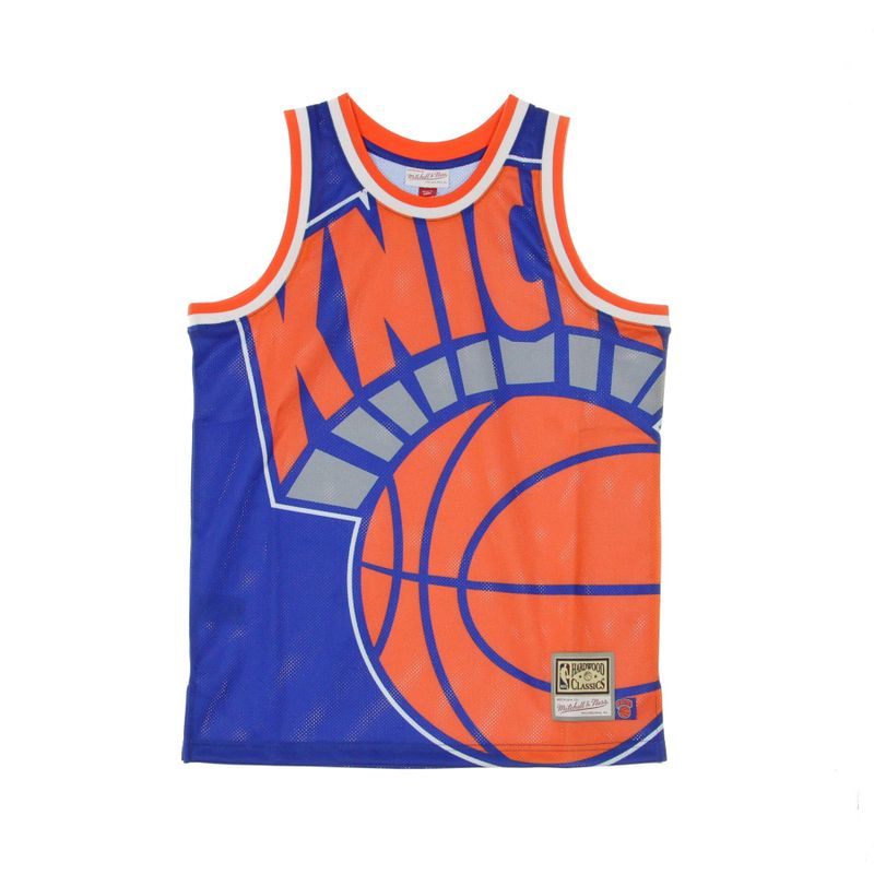 Canotta Tipo Basket Uomo Nba Big Face Jersey Neykni Original Team Colors